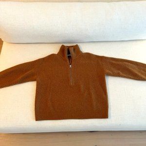 Everlane The Felted Merino Half-Zip